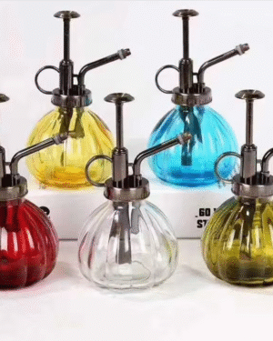 pumpkin glass spray bottles